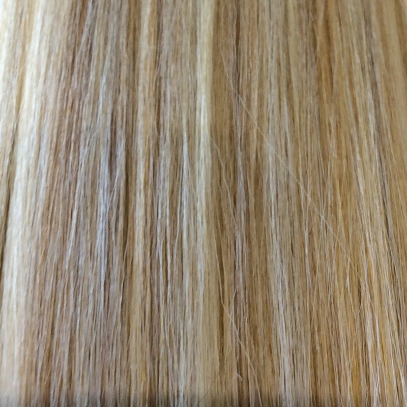 18" 100% human hair 9clip-in color P6/613