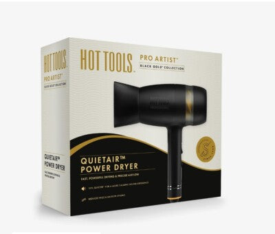 Hot Tools Black Gold Quiet Air Dryer #HTDR7000BGCN