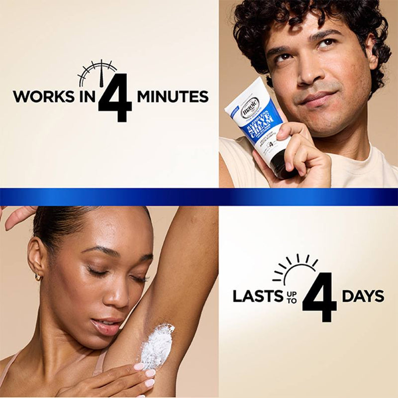 Magic Razorless Cream Shave Regular Strength