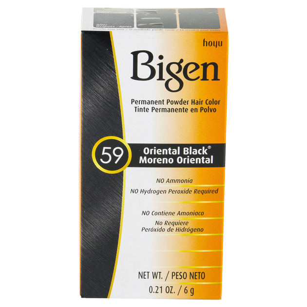 Bigen Powder Hair Color Oriental Black 59