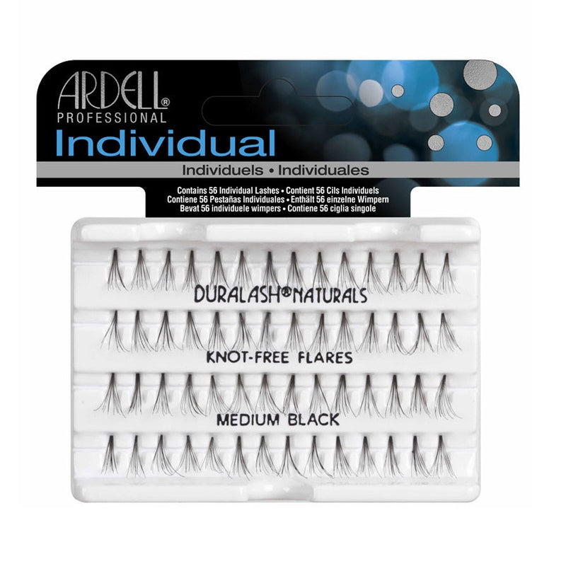 Ardell Professional Individual: Knot Free Flares medium black