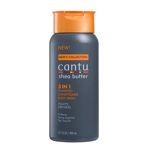 Cantu Men 3 in 1 Shampoo, Conditioner and Body Wash