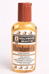 Hollywood Macadamia Oil 2oz.