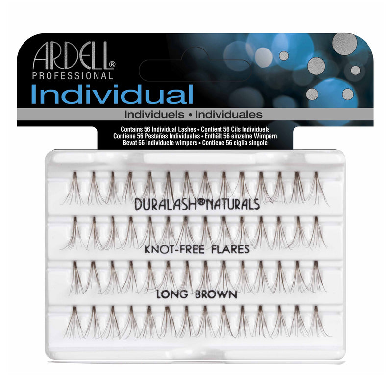 Ardell Professional Individual: knot free flares long brown