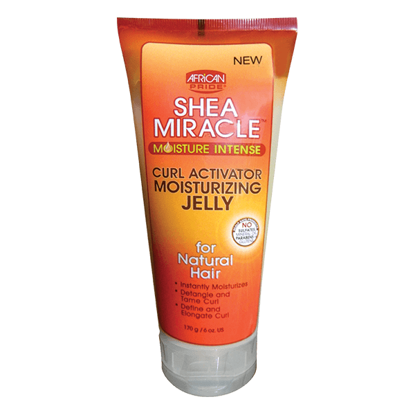 African Pride Shea Miracle Curl Activator Moisturizing Jelly