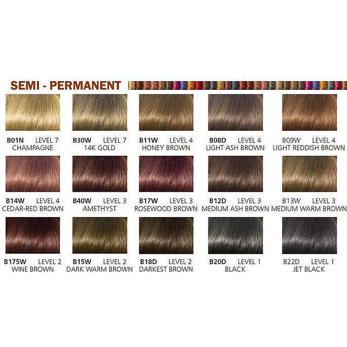 Beautiful Collection Semi-Permanent Color Black-Hair Colour-The Beauty Emporium