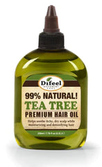 Difeel Tea Tree Natural Premium Hair Oil 8oz