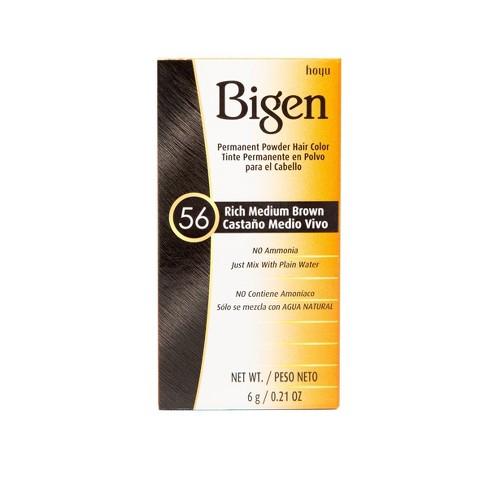 Bigen Powder Hair Color Rich Medium Brown 56