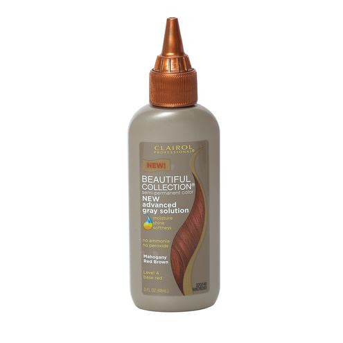 Beautiful Collection Advance Gray Solution Mahogany Red Brown