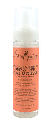 Shea Moisture Coconut & Hibiscus Frizz-Free Curl Mousse