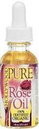 Hollywood Pure Organic Oils Rose Oil