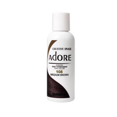 Adore Semi-Permanent Hair Color 108 Medium Brown
