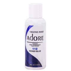 Adore Semi-Permanent Hair Color 112 Indigo Blue