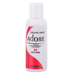 Adore Semi-Permanent Hair Color 81 Hot Pink