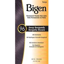Bigen Powder Hair Color Deep Burgundy 96