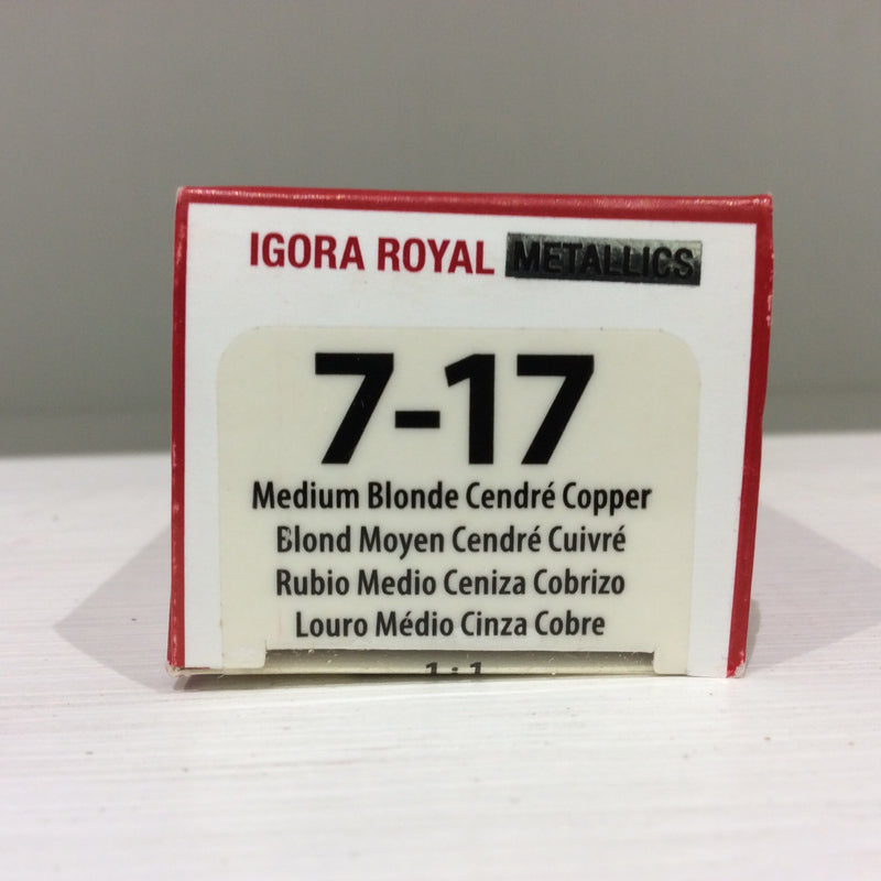 Schwarzkopf Igora Royal Metallics: 7-17