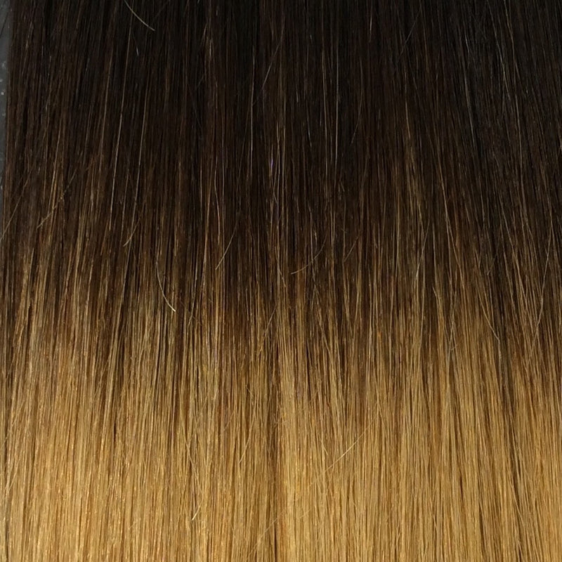 16" 100% Human Hair Extension color T2/27