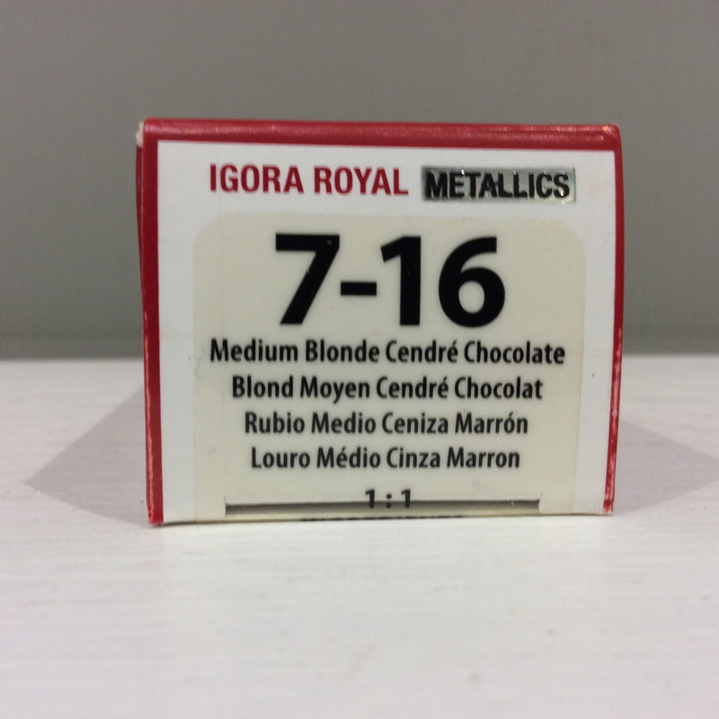 Schwarzkopf Igora Royal Metallics: 7-16