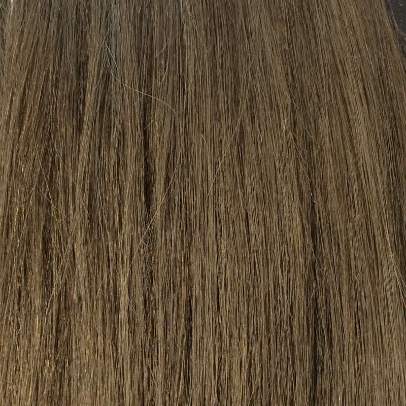 18" 100% human hair 9clip-in color 6