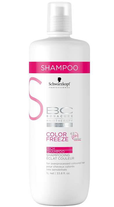 Schwarzkopf Professional Bonacure Color Freeze Rich Shampoo 1L