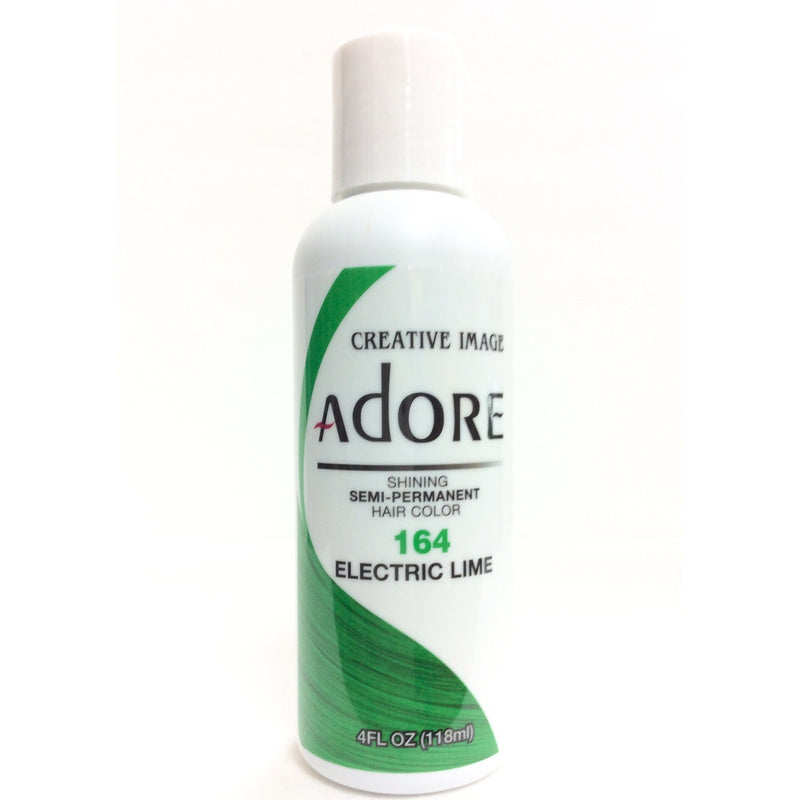 Adore Semi-Permanent Hair Color 164 Electric Lime-Hair Colour-The Beauty Emporium