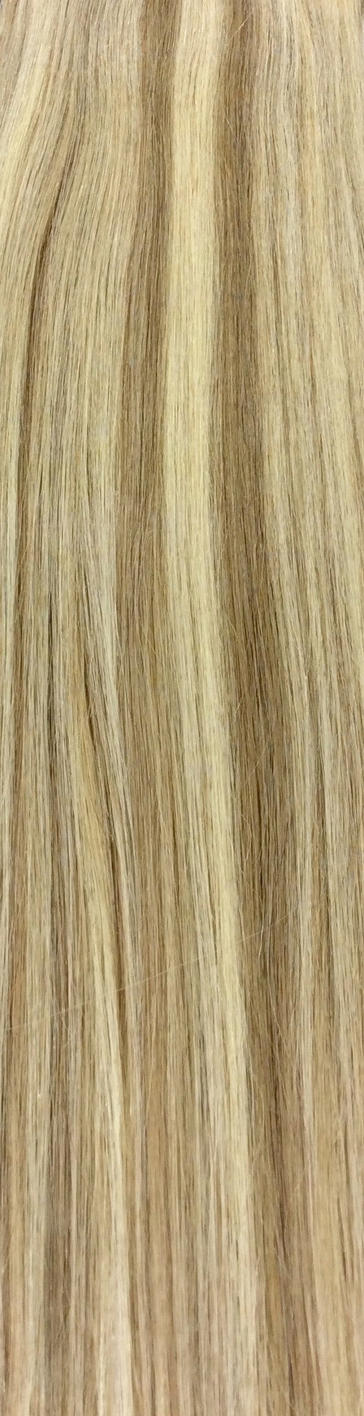 18" 100% Human Hair 7pcs Clip-In Color P8/613