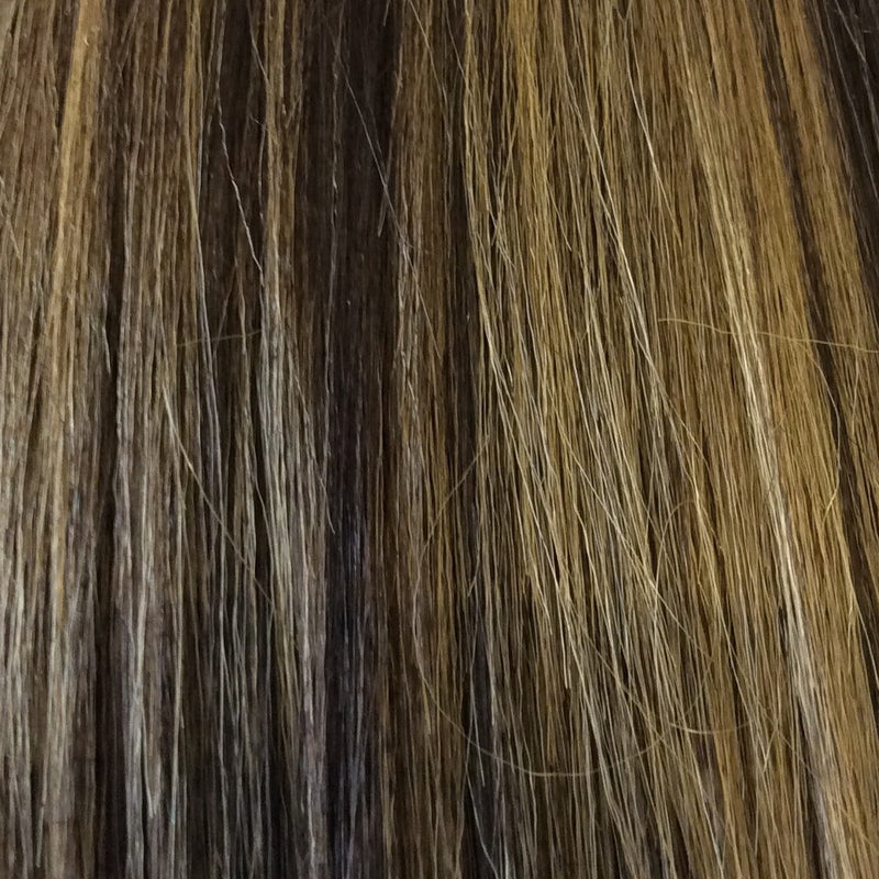18" 100% human hair 9clip-in color P4/27
