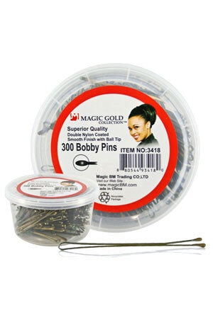 Magic Black 300 Bobby Pins