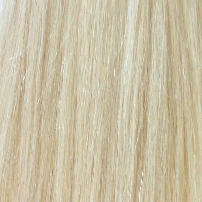 18" 100% Remy hair square tip color 613