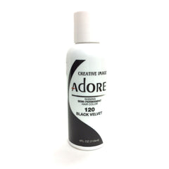 Adore Semi-Permanent Hair Color 120 Black Velvet-Hair Colour-The Beauty Emporium