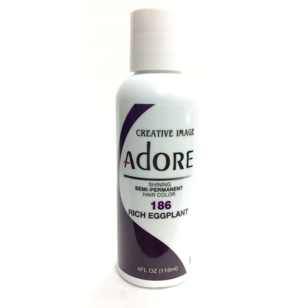 Adore Semi-Permanent Hair Color 186 Rich Eggplant