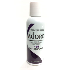 Adore Semi-Permanent Hair Color 186 Rich Eggplant-Hair Colour-The Beauty Emporium