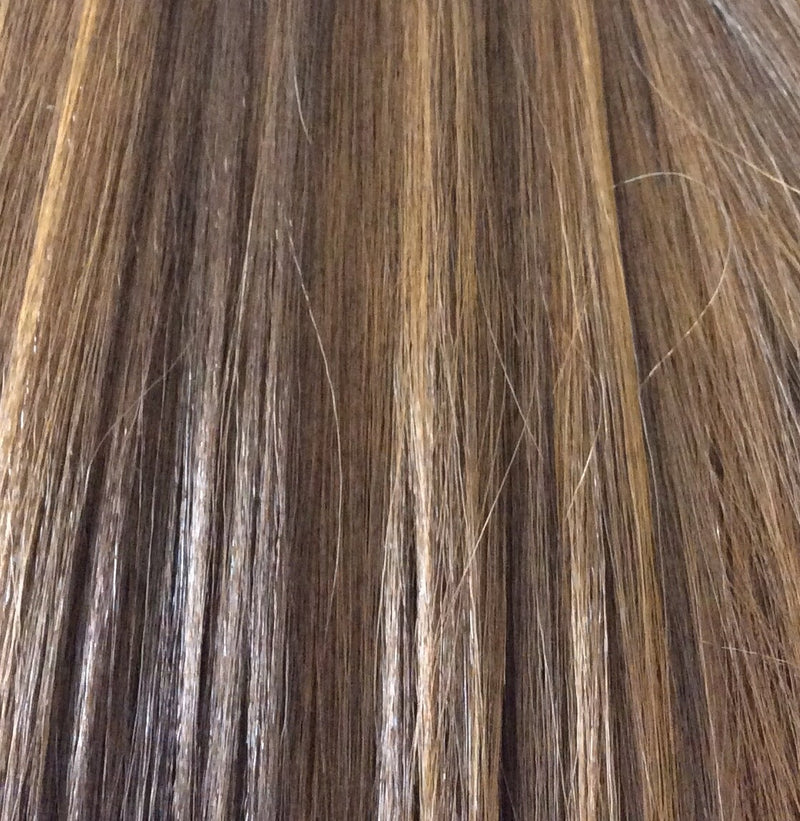 18" 100% human hair 9clip-in color P4/30