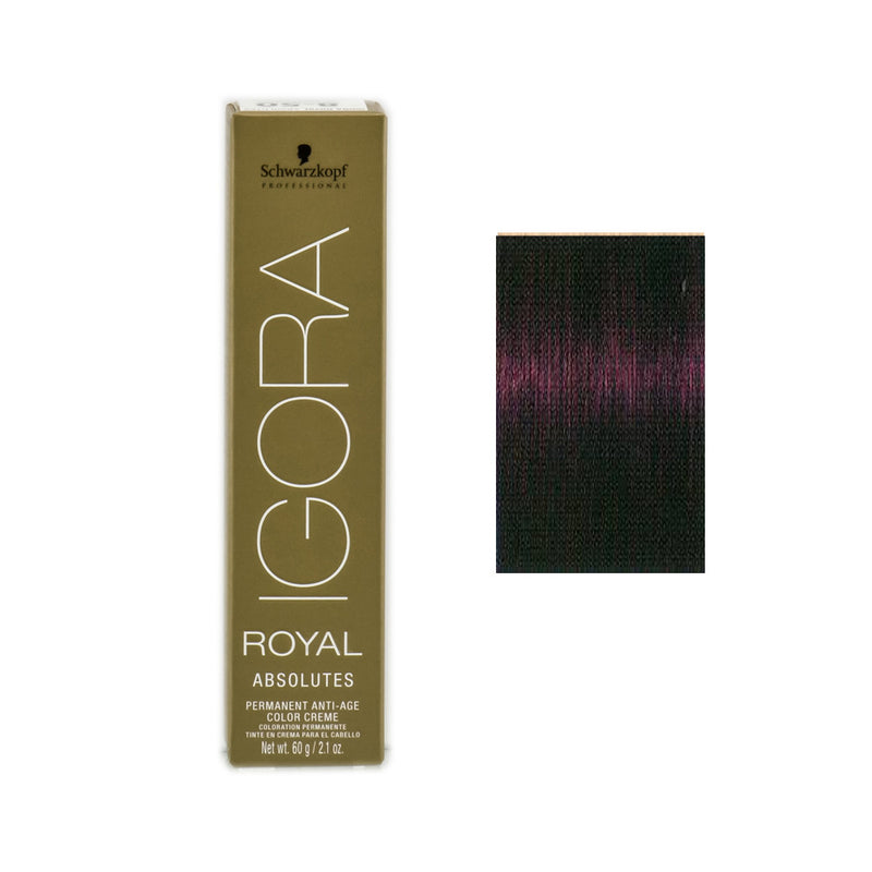 Schwarzkopf Igora Royal Absolutes: 4-90 Medium Brown Violet Natural